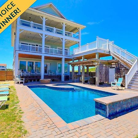 6007 Happy Sol Oceanfront Heatable Pool Villa Nags Head Exterior foto