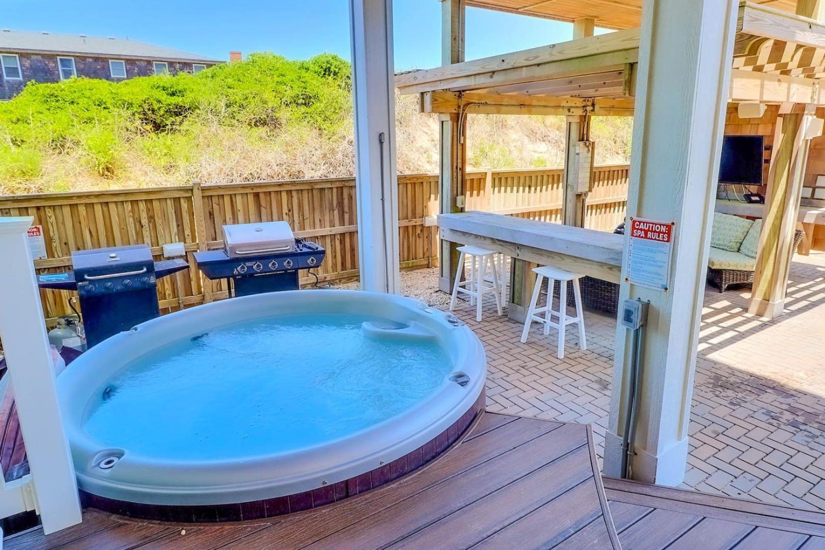 6007 Happy Sol Oceanfront Heatable Pool Villa Nags Head Exterior foto